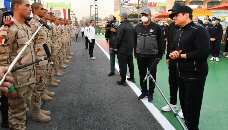 الرئيس عبد الفتاح السيسي بجولة تفقدية فجر اليوم لمقر الكلية الحربية
